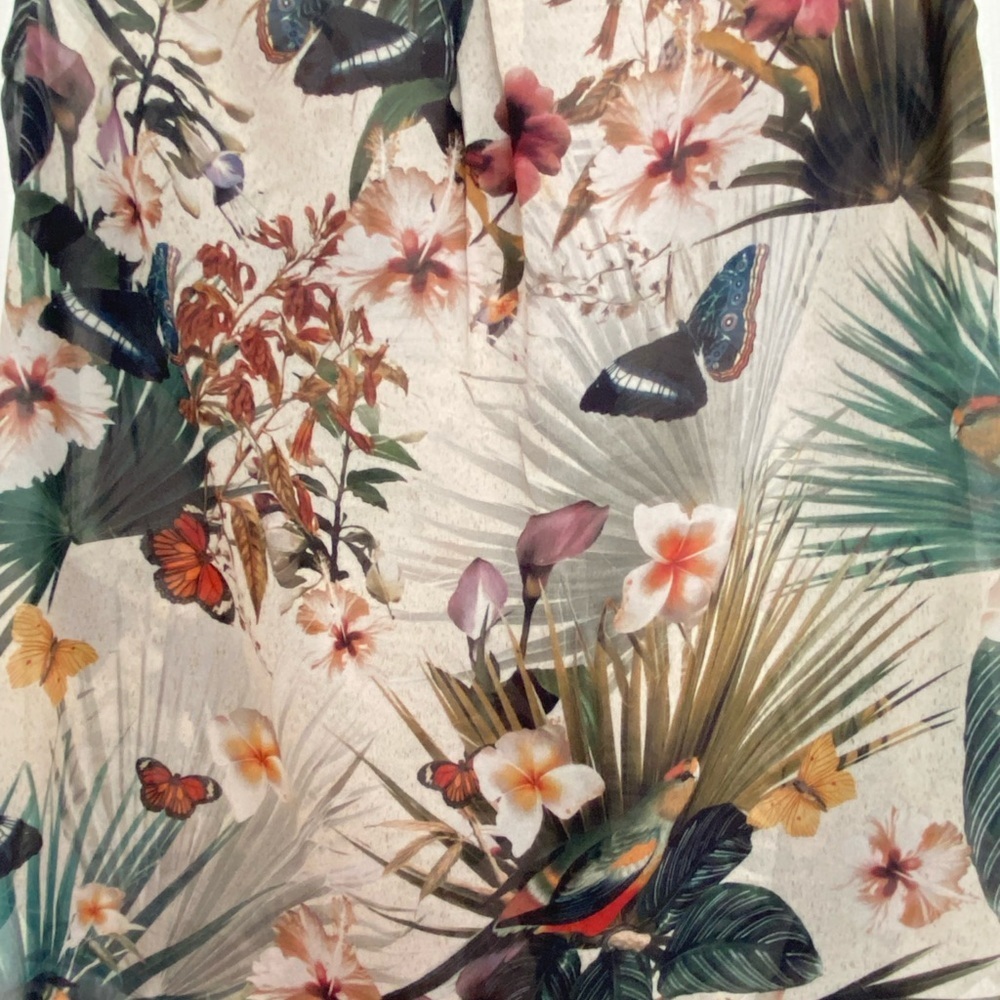 2 for 10 ☀️🌿 Sleeveless airy summer floral patterned blouse - Picture 11 of 12